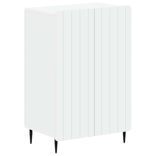 Shoe Cabinet ZWOLLE 59.5 x 39.5 x 91.5 cm Engineered Wood White