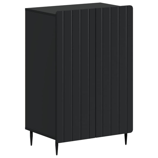 Shoe Cabinet ZWOLLE 59.5 x 39.5 x 91.5 cm Engineered Wood Black