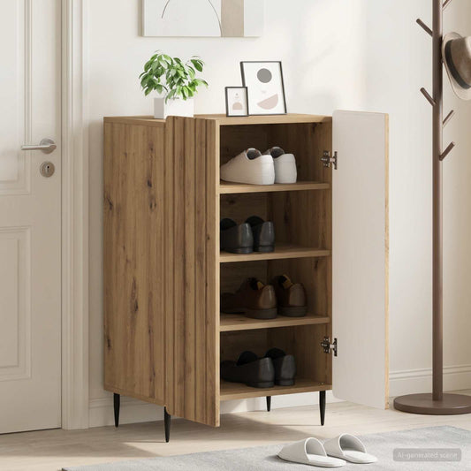Shoe Cabinet ZWOLLE 59.5 x 39.5 x 91.5 cm Engineered Wood