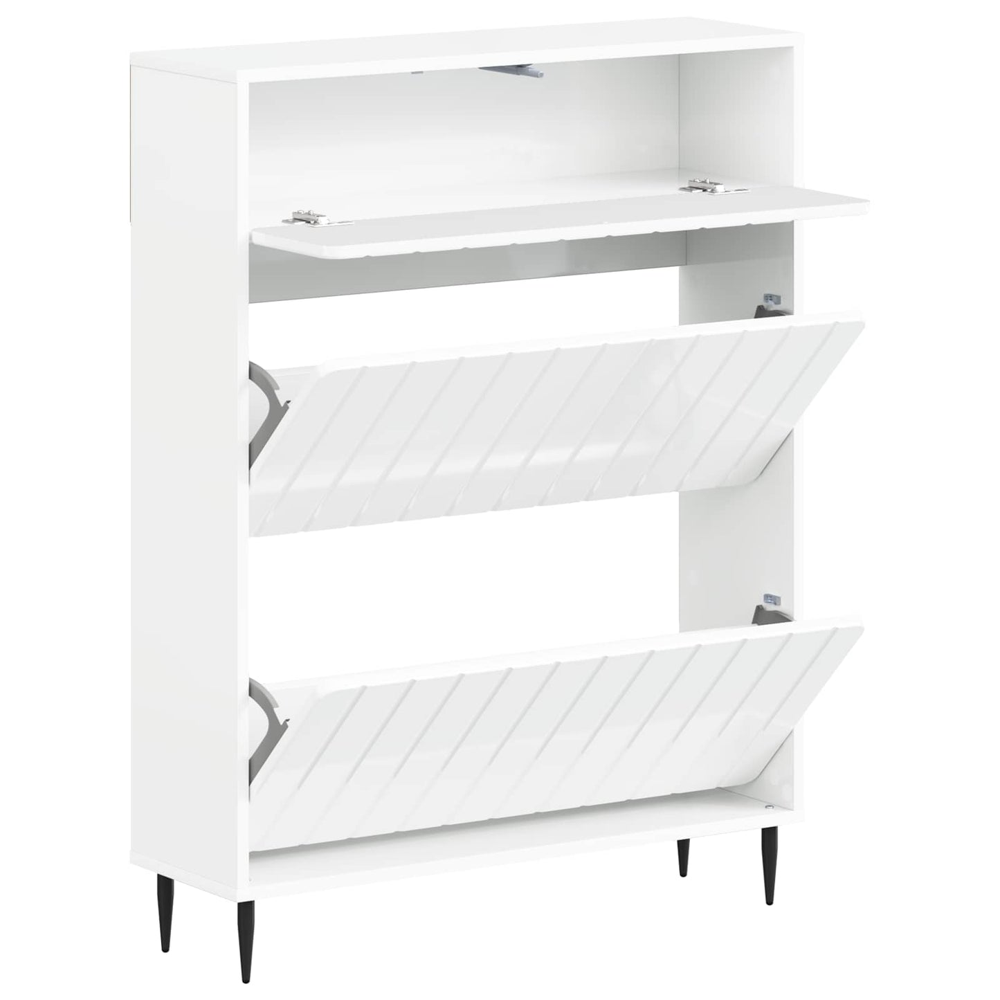 Shoe Cabinet ZWOLLE 78 x 24 x 103 cm Engineered Wood