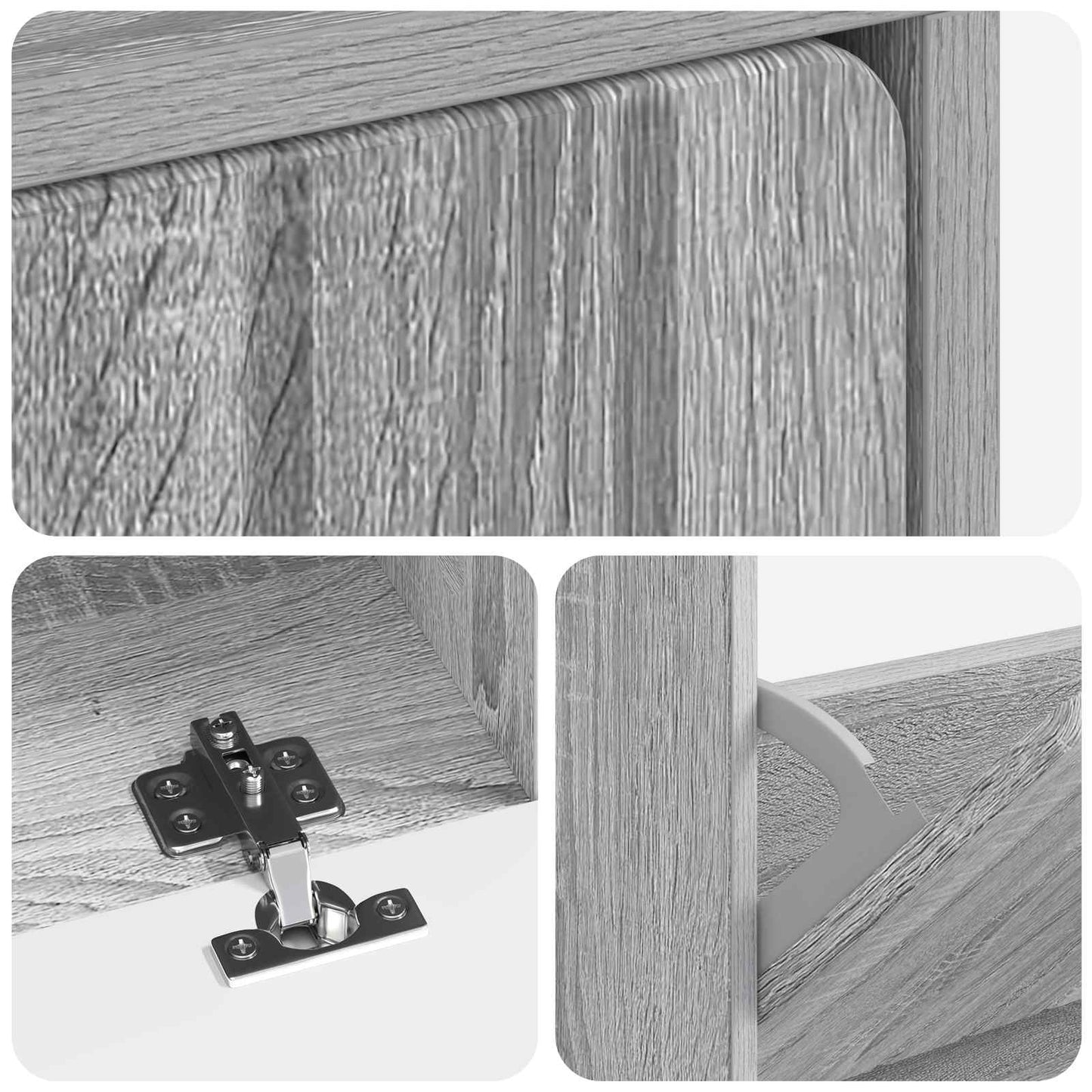 Shoe Cabinet ZWOLLE 78 x 24 x 103 cm Engineered Wood
