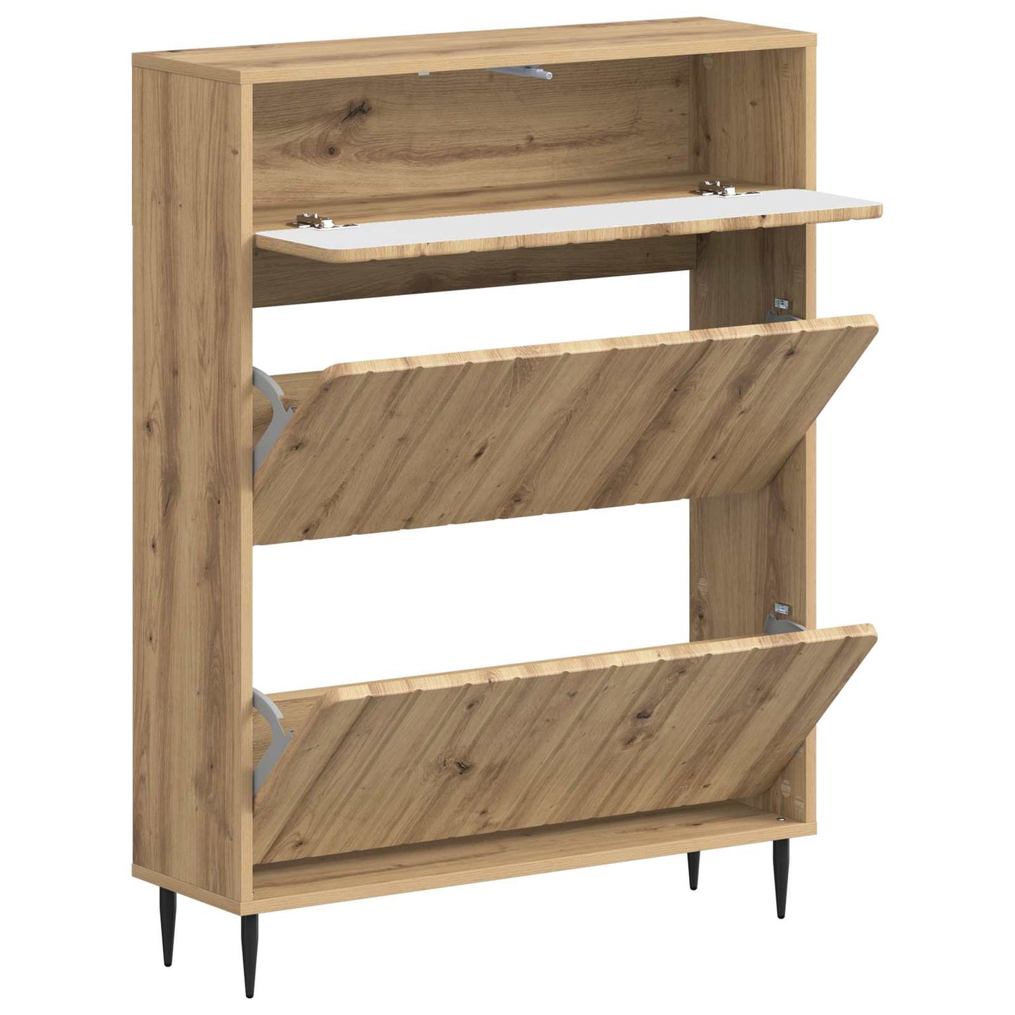 Shoe Cabinet ZWOLLE 78 x 24 x 103 cm Engineered Wood