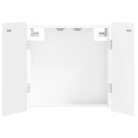 Dartboard Cabinet ZWOLLE White 52.5 x 10.5 x 57.5 cm