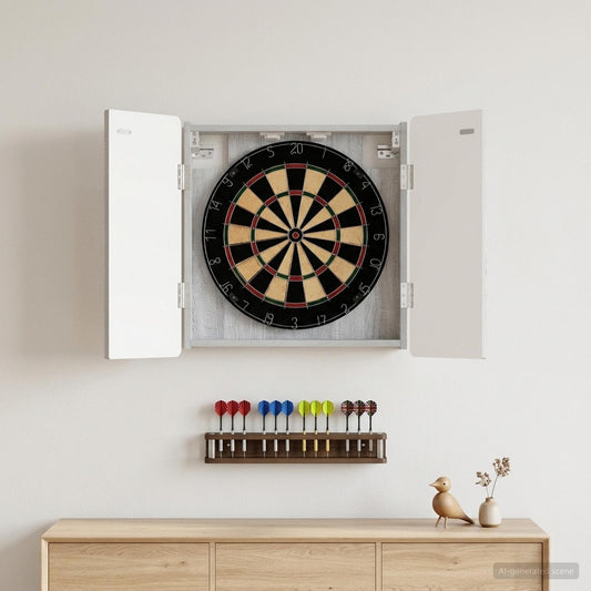 Dartboard Cabinet ZWOLLE Grey Sonoma 52.5 x 10.5 x 57.5 cm