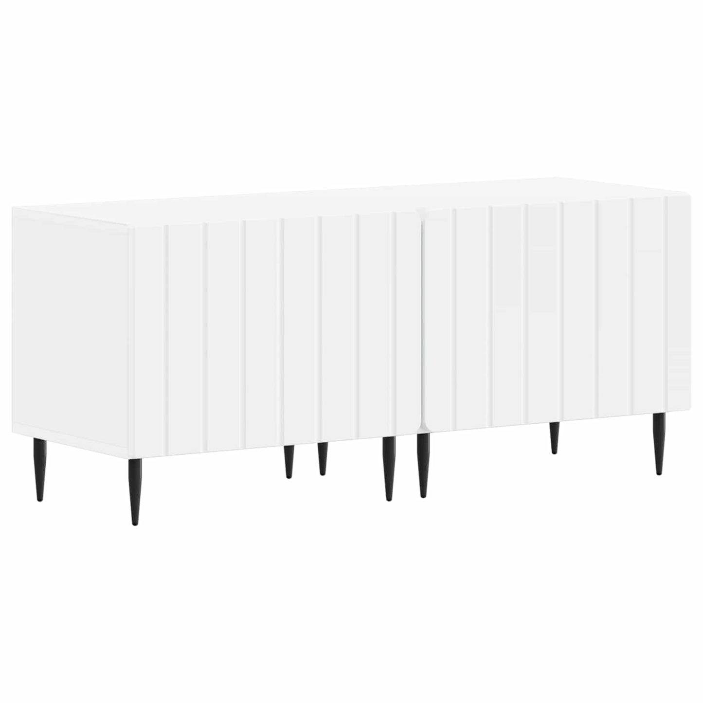 TV Cabinet White Engineered Wood