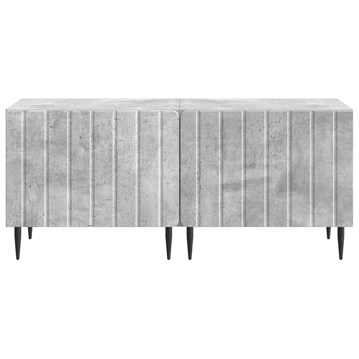 TV Cabinet Concrete Grey Engineered Wood