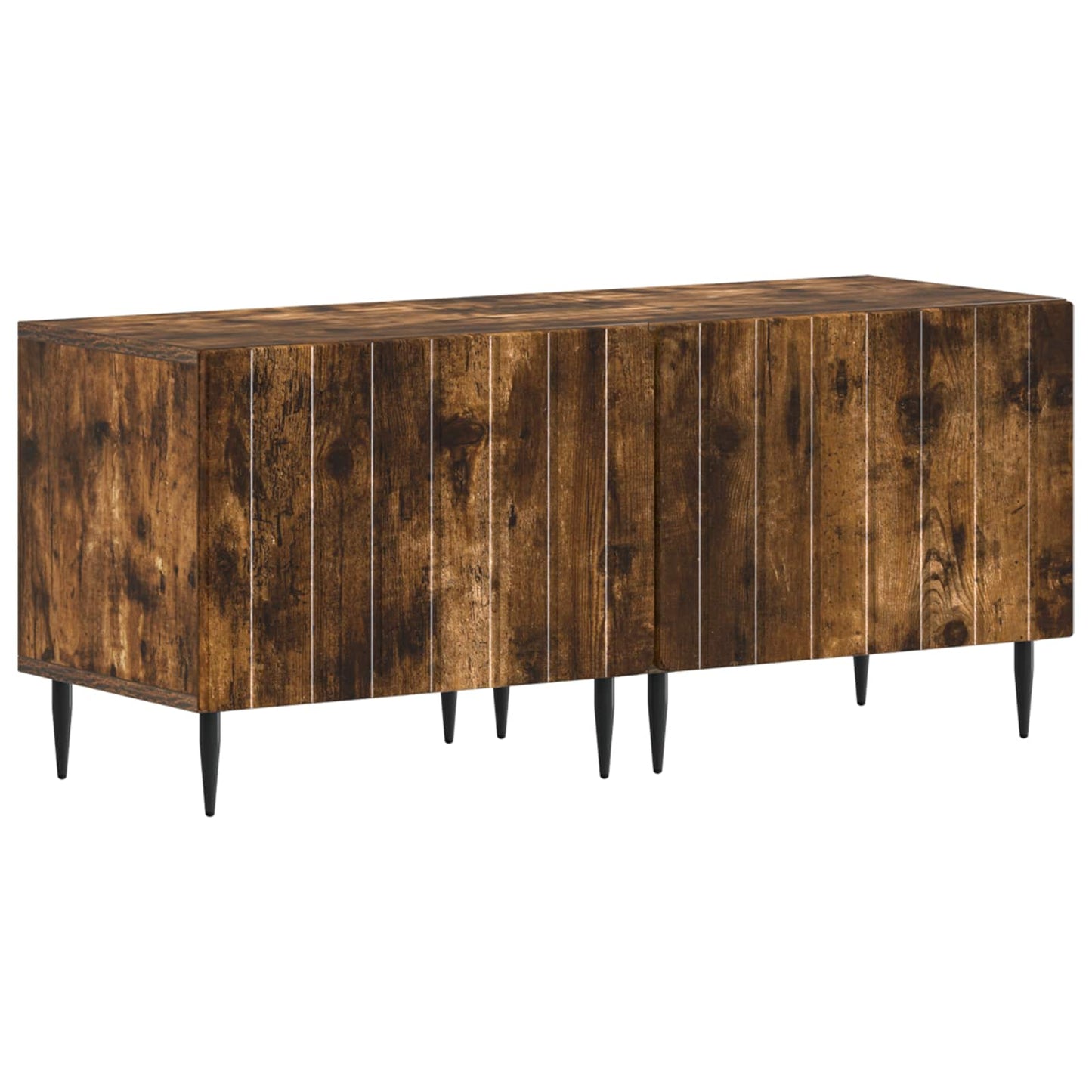 TV Cabinet Smoked Oak Engineered Wood