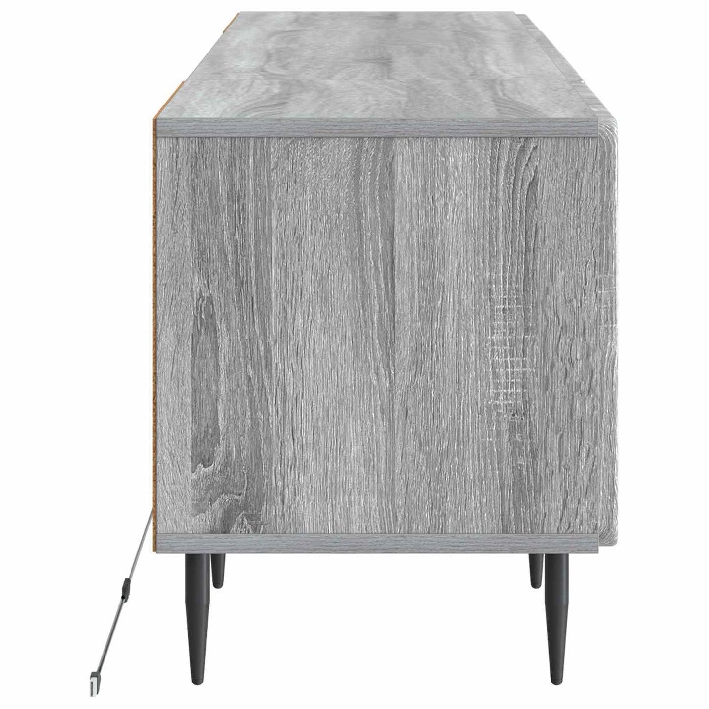 LED TV Cabinet Grey Sonoma Engineered Wood