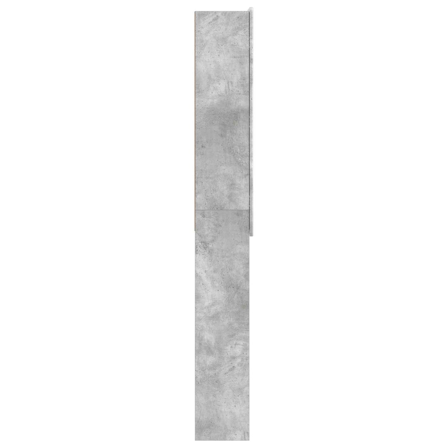 Toilet Cabinet ZWOLLE Concrete Grey 66 x 25.5 x 190 cm