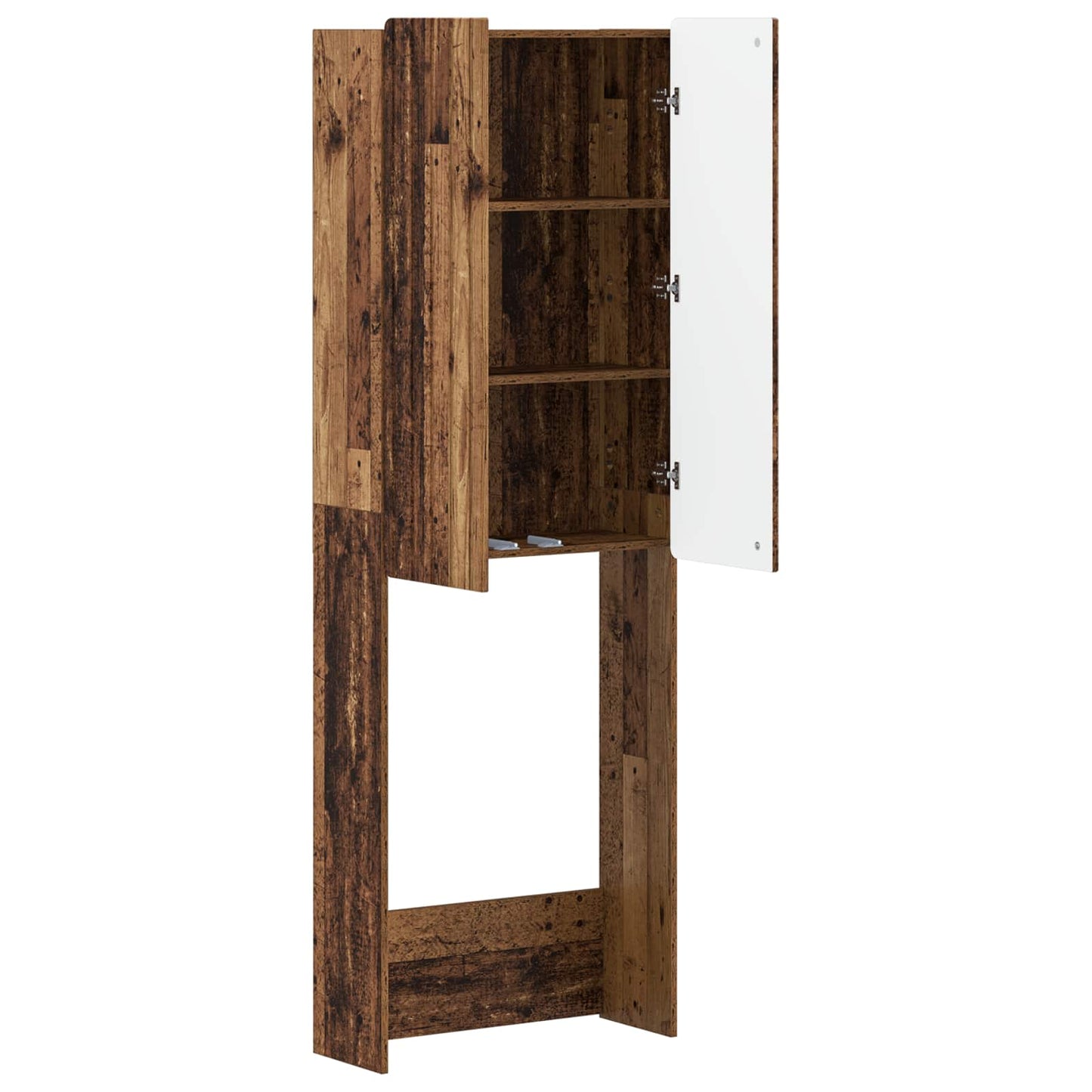 Toilet Cabinet ZWOLLE Old Wood 66 x 25.5 x 190 cm