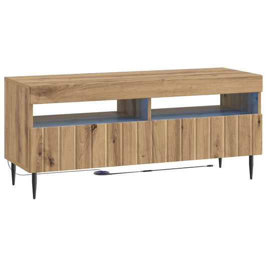 LED TV Cabinet Artisan Oak Engineered Wood