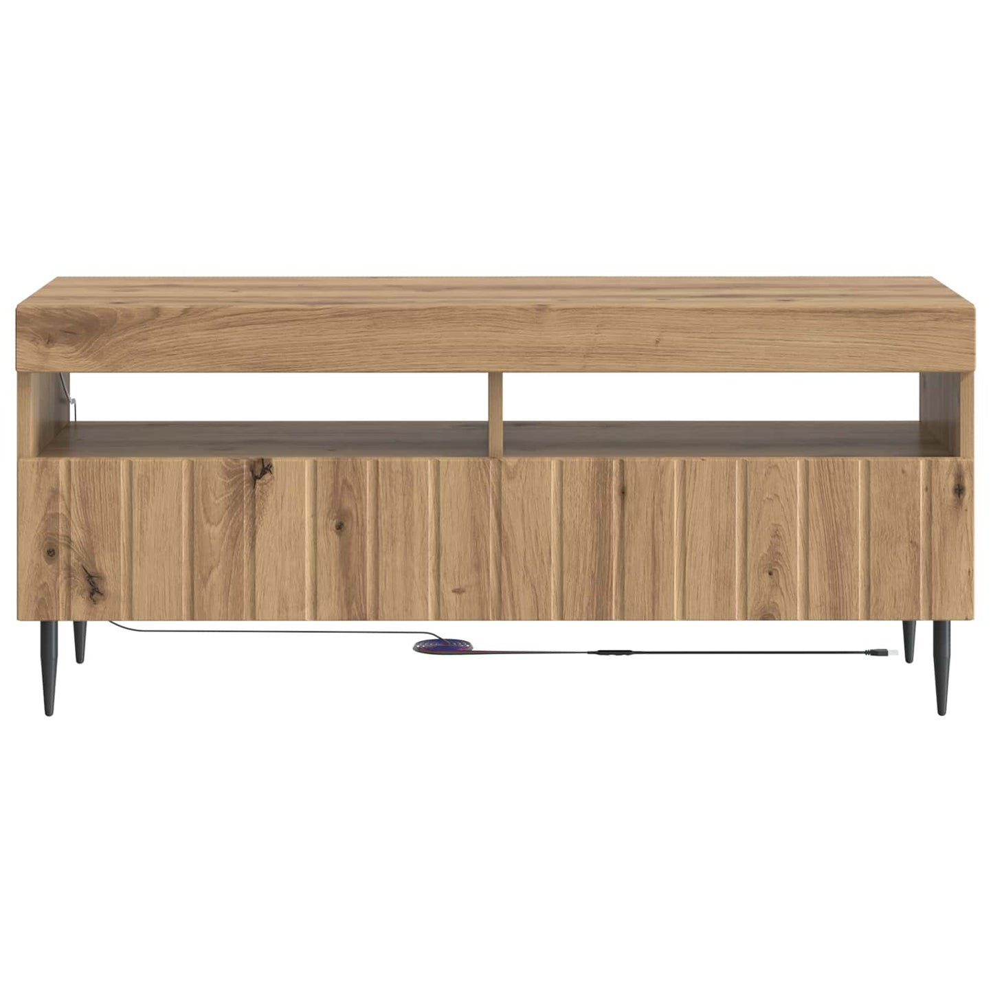 LED TV Cabinet Artisan Oak Engineered Wood