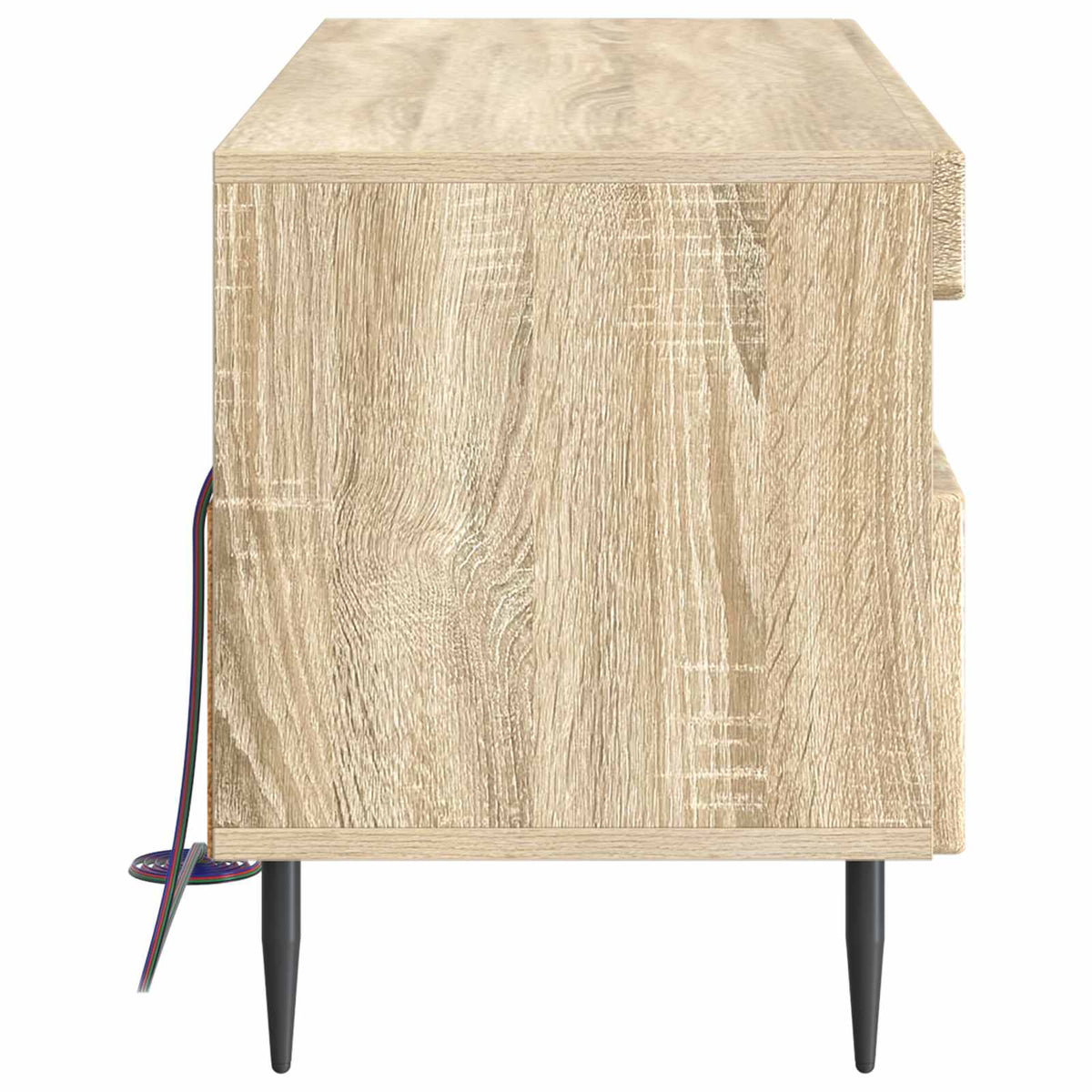 LED TV Cabinet ZWOLLE 81 x 35 x 43 cm Sonoma Oak
