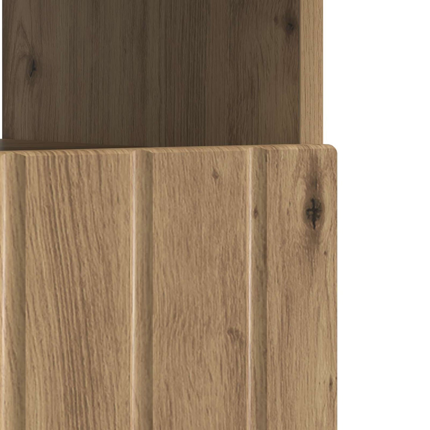 LED TV Cabinet Artisan Oak Engineered Wood