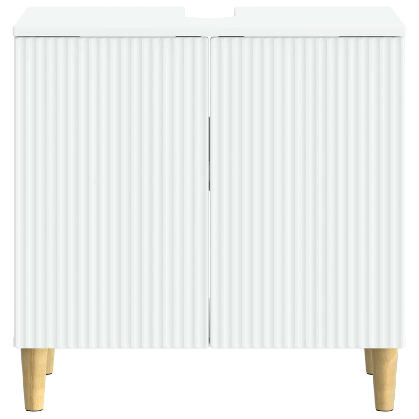 Bathroom Sink Cabinet ARNHEM White 59.5 x 31.5x 59 cm