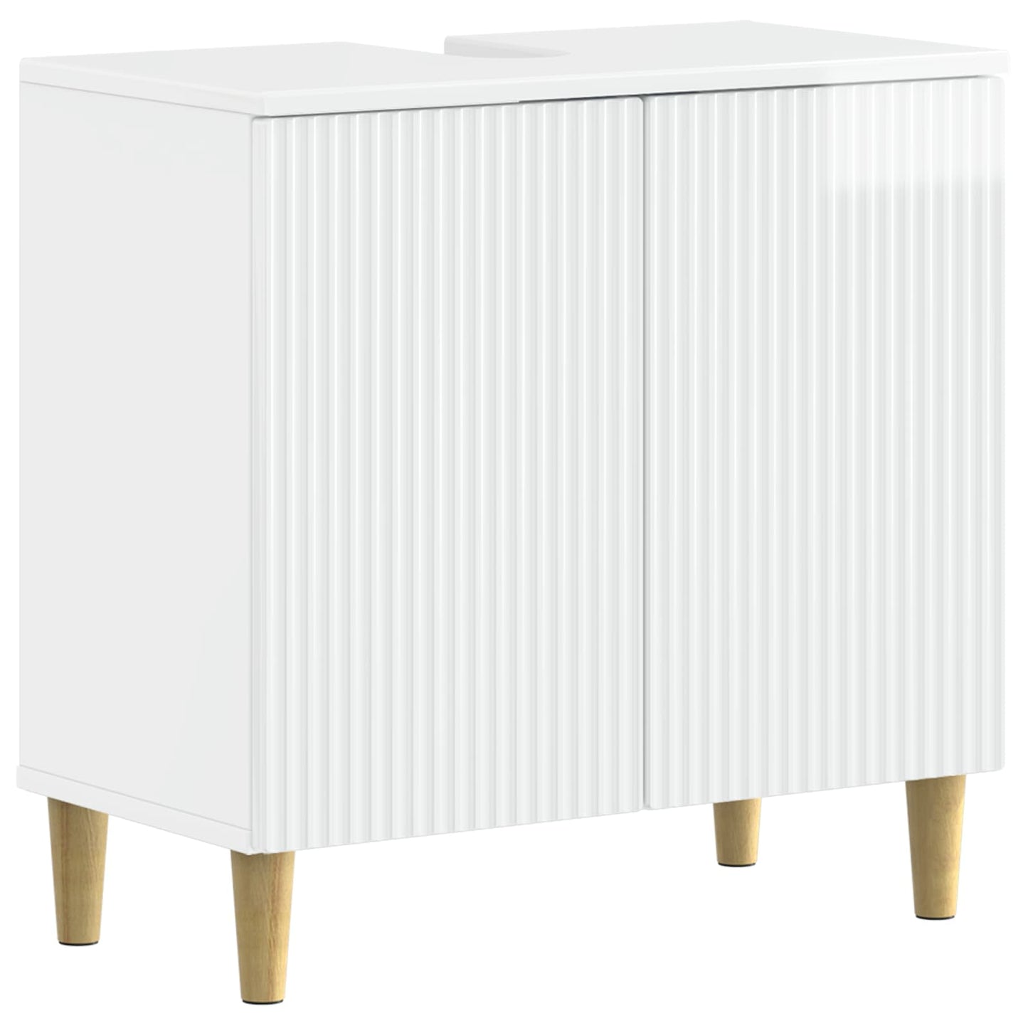 Bathroom Sink Cabinet ARNHEM High Gloss White