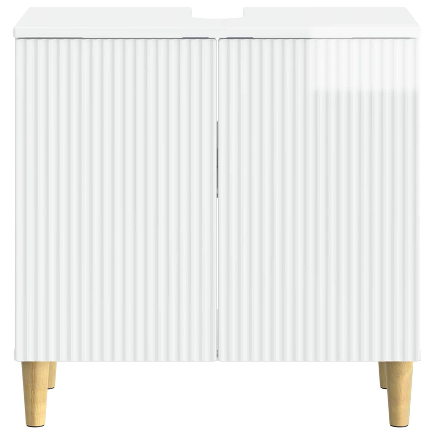 Bathroom Sink Cabinet ARNHEM High Gloss White