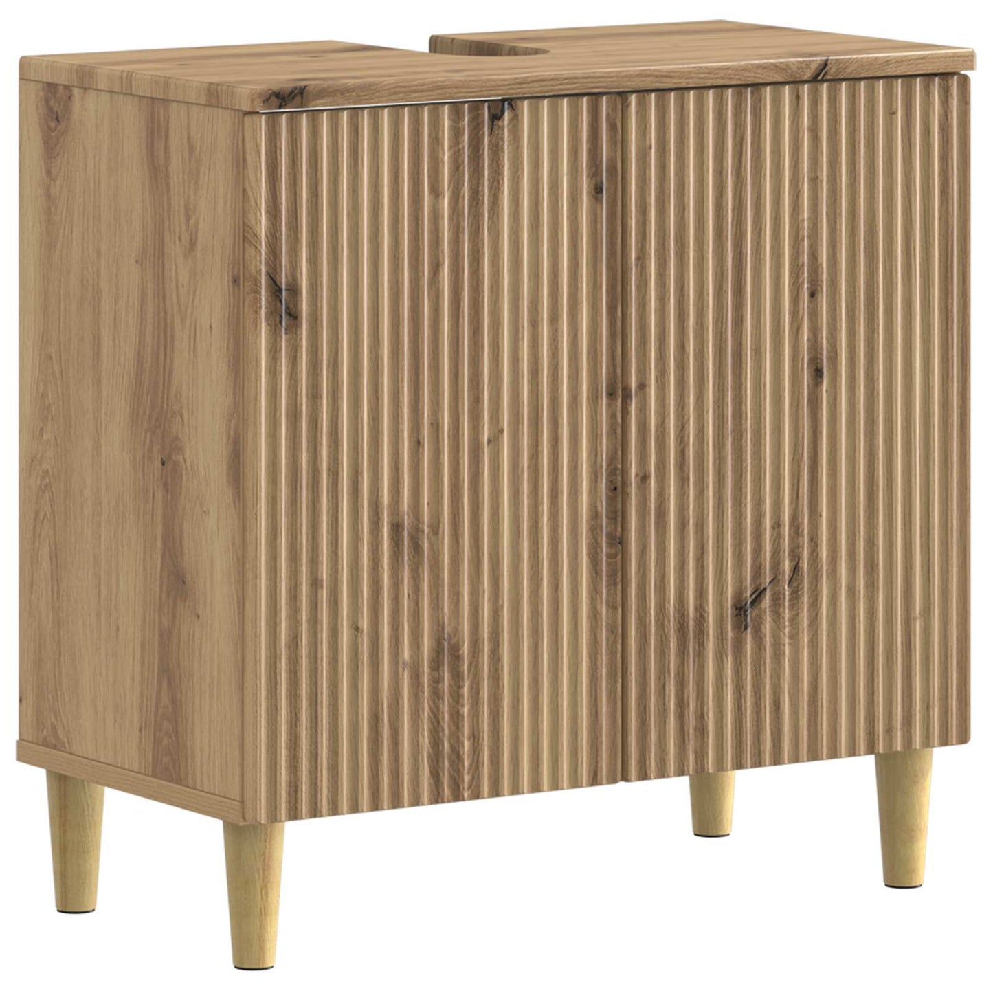 Bathroom Sink Cabinet ARNHEM Artisan Oak 59.5 x 31.5x 59 cm