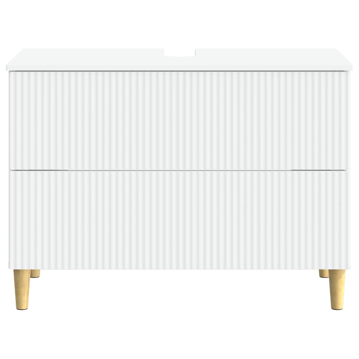 Bathroom Sink Cabinet ARNHEM White 82 x 41x 59 cm