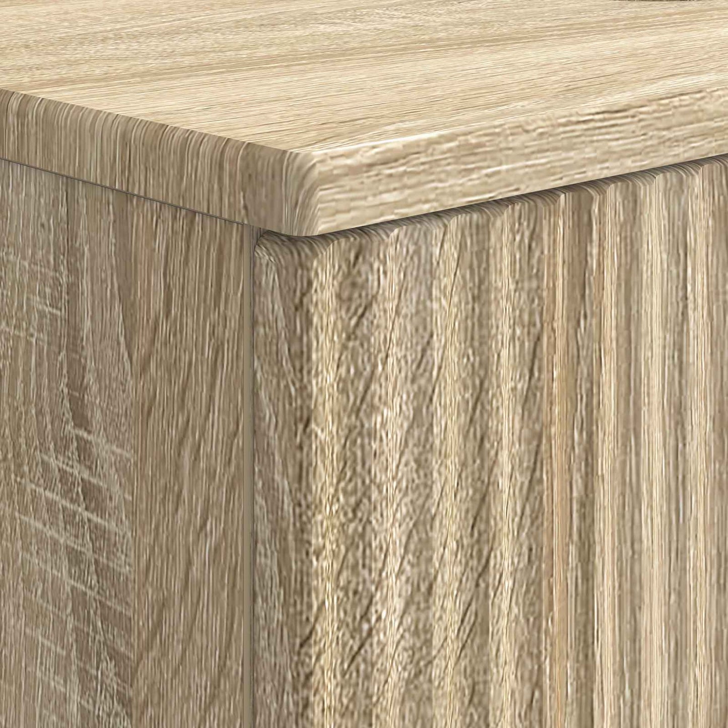 Bathroom Sink Cabinet ARNHEM Sonoma Oak 82 x 41x 59 cm