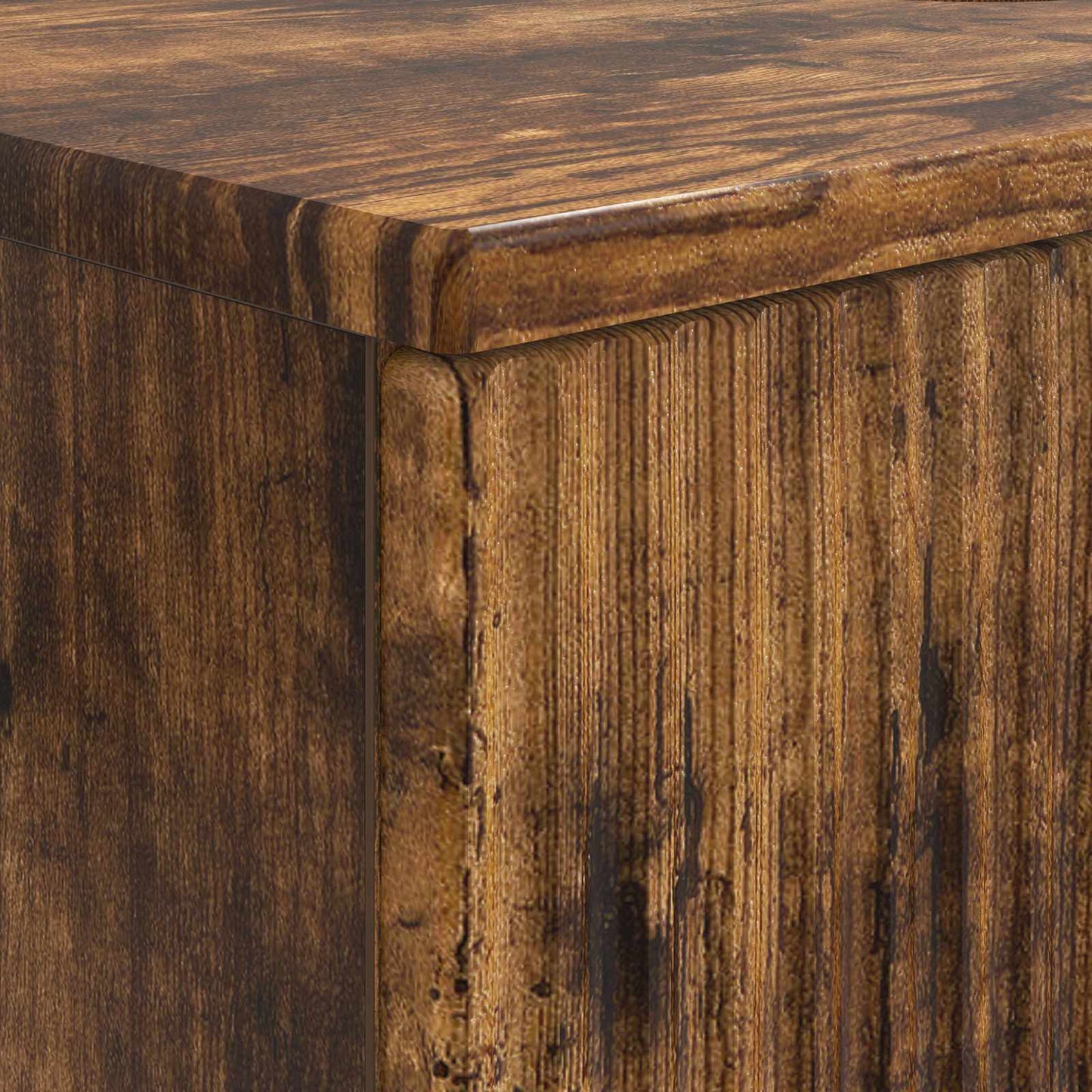 Bathroom Sink Cabinet ARNHEM Smoked Oak 82 x 41x 59 cm