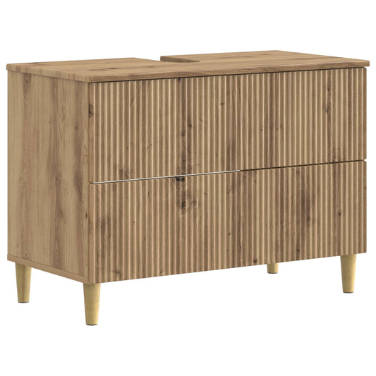 Bathroom Sink Cabinet ARNHEM Artisan Oak 82 x 41x 59 cm
