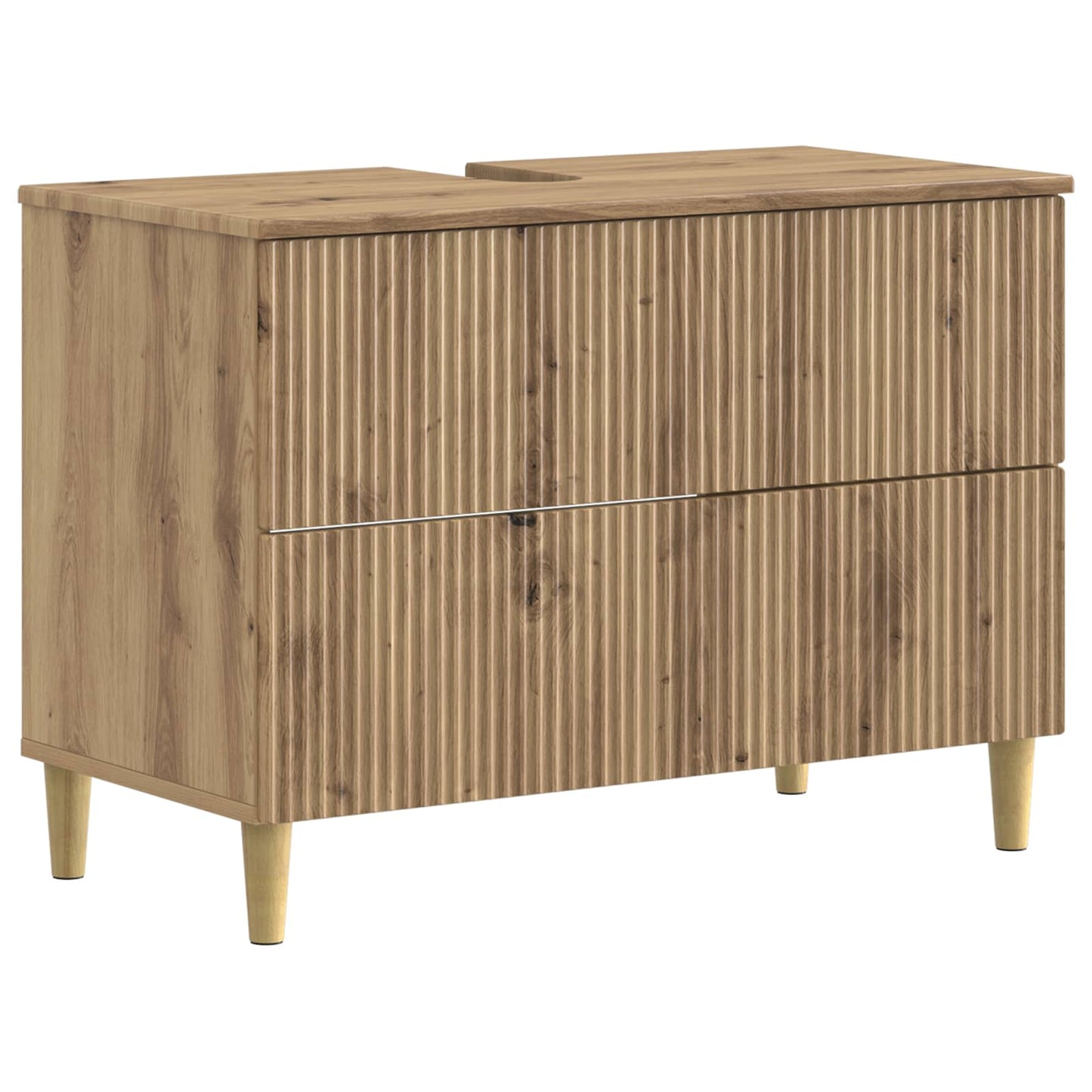 Bathroom Sink Cabinet ARNHEM Artisan Oak 82 x 41x 59 cm