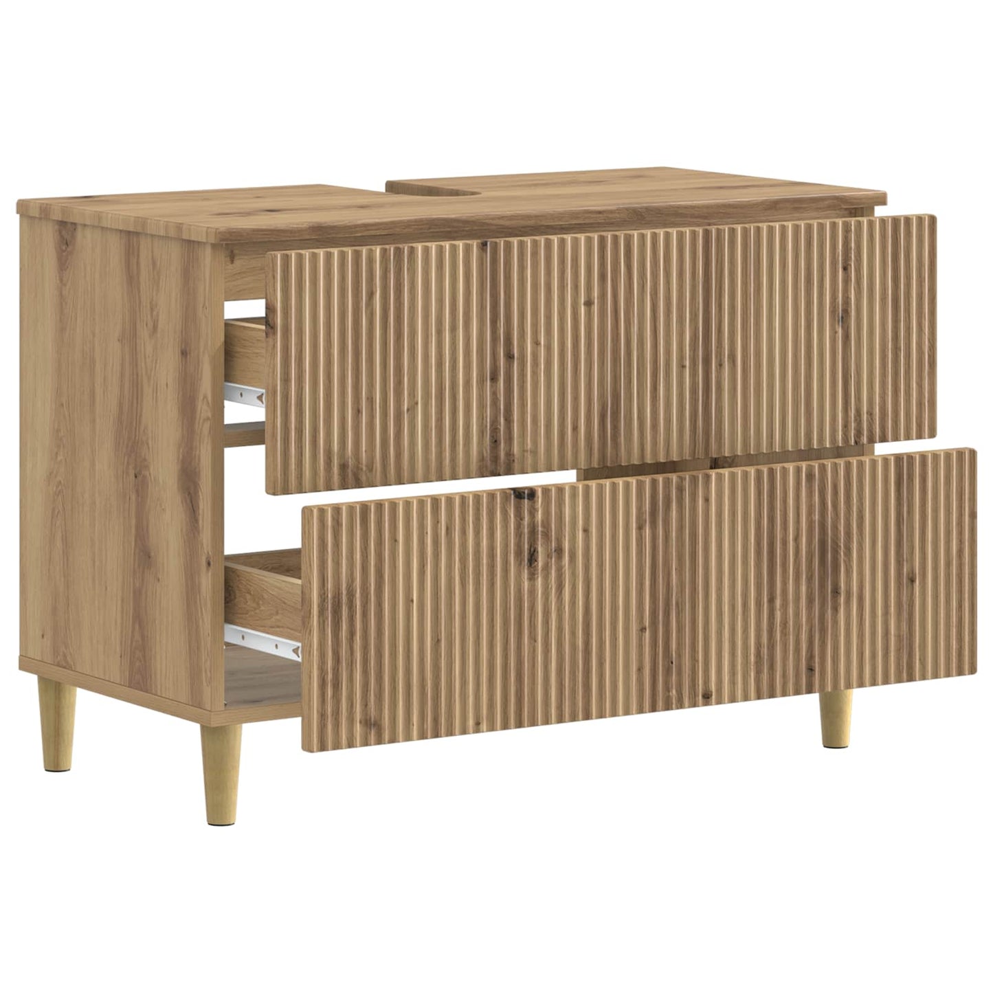 Bathroom Sink Cabinet ARNHEM Artisan Oak 82 x 41x 59 cm