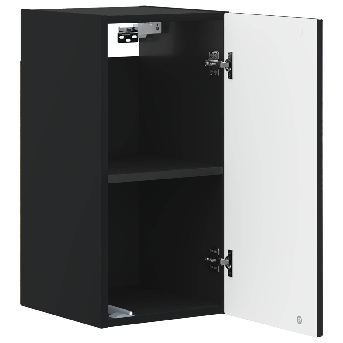 Bathroom Wall Cabinet ARNHEM Black 30 x 31 x 59 cm