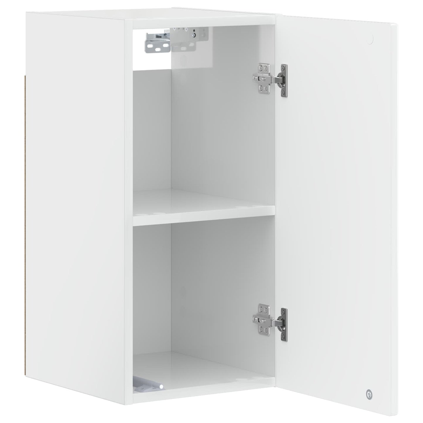 Bathroom Wall Cabinet ARNHEM High Gloss White 30 x 31 x 59 cm