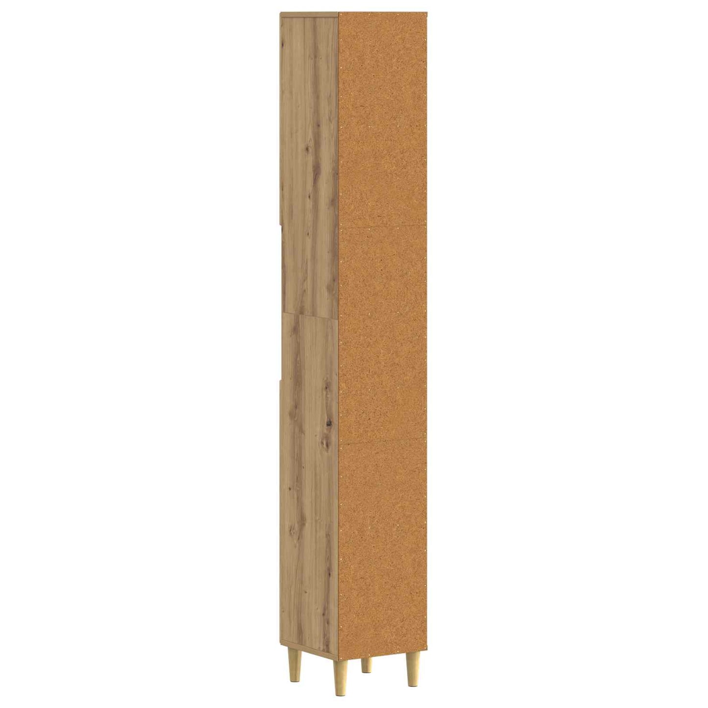 Bathroom Cabinet with Open Shelf ARNHEM Artisan Oak