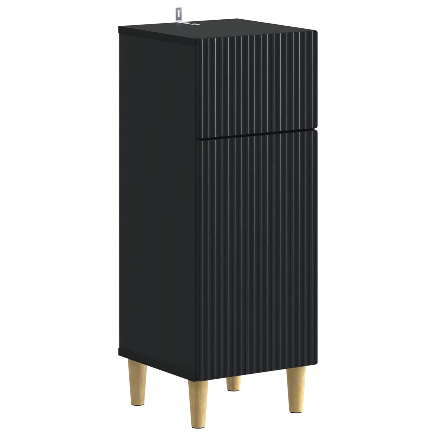 Bathroom Storage Cainet ARNHEM Black 30 x 31 x 80 cm