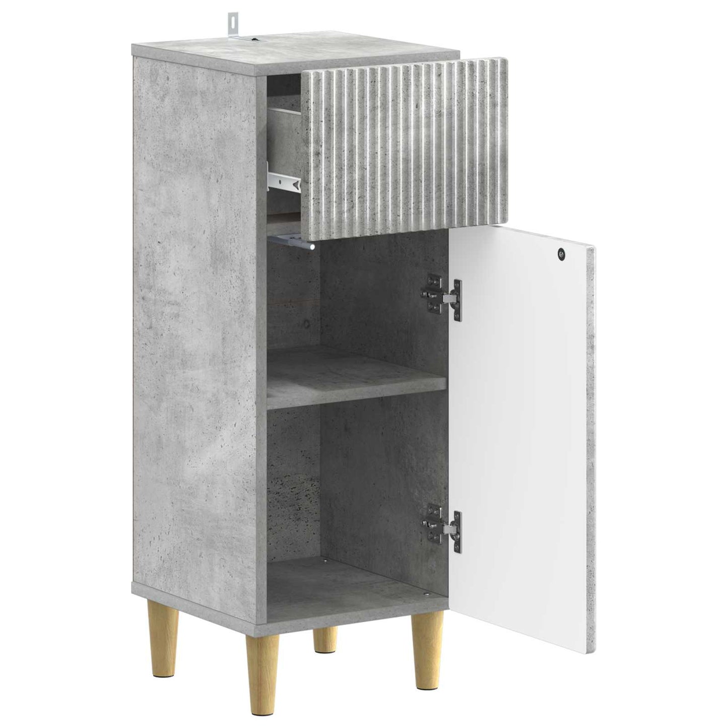 Bathroom Storage Cainet ARNHEM Concrete Grey 30 x 31 x 80 cm