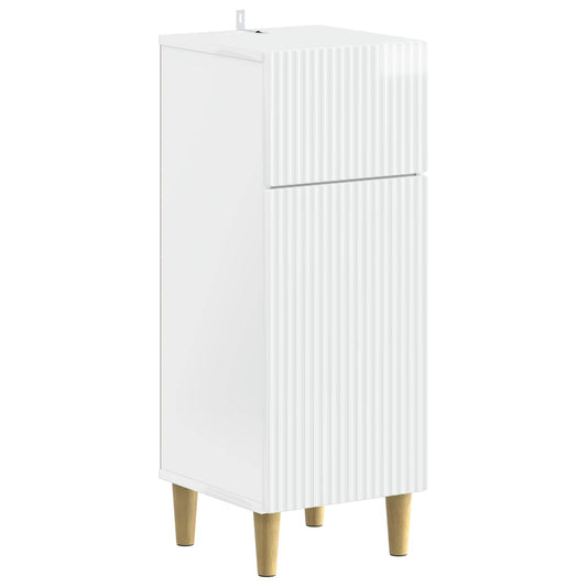 Bathroom Storage Cainet ARNHEM High Gloss White 30 x 31 x 80 cm
