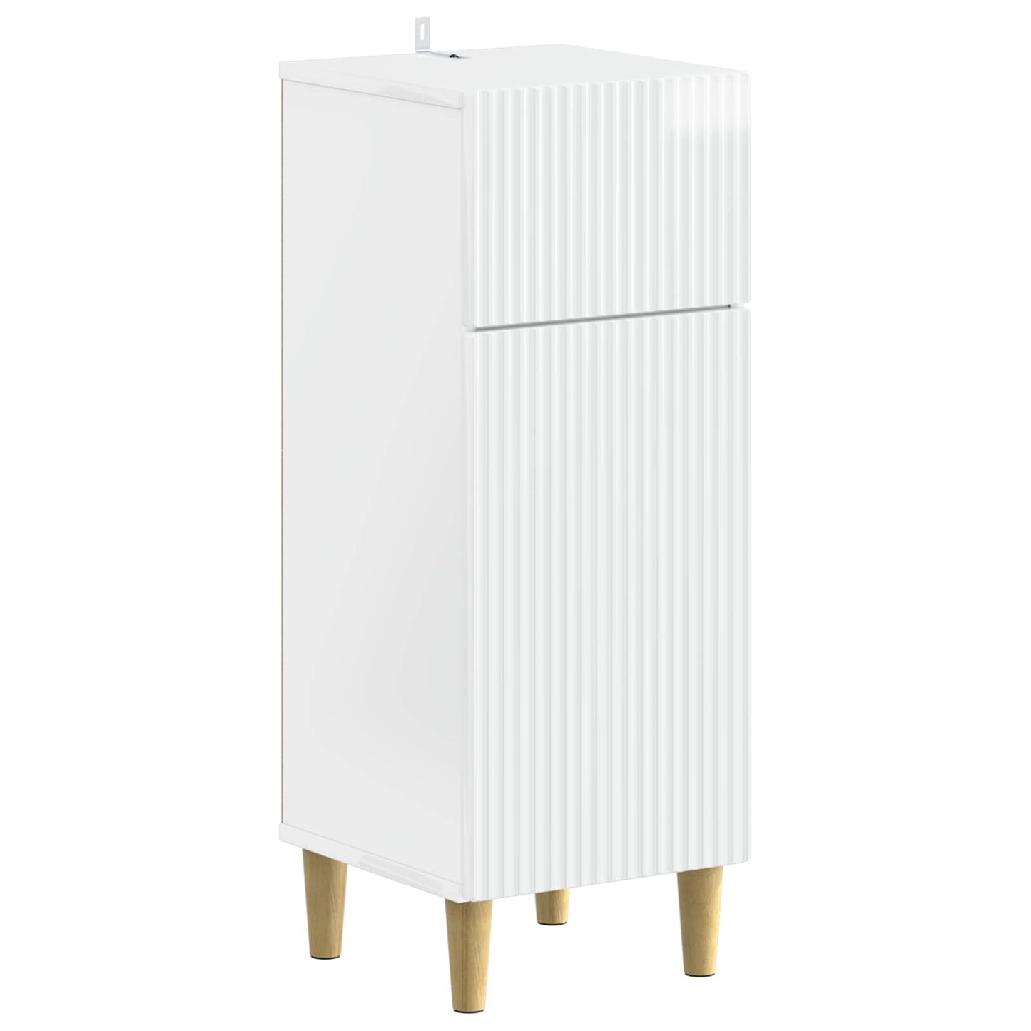Bathroom Storage Cainet ARNHEM High Gloss White 30 x 31 x 80 cm
