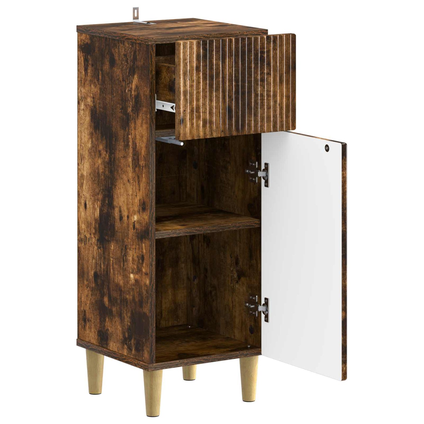 Bathroom Storage Cainet ARNHEM Smoked Oak 30 x 31 x 80 cm