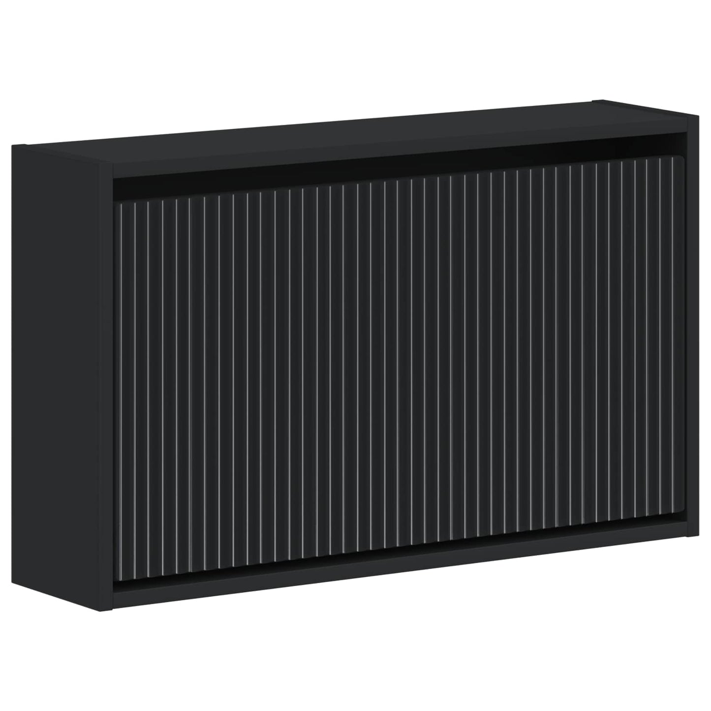 Wall-Mounted Shoe Cabinet ARNHEM 71 x 17 x 43 cm Black