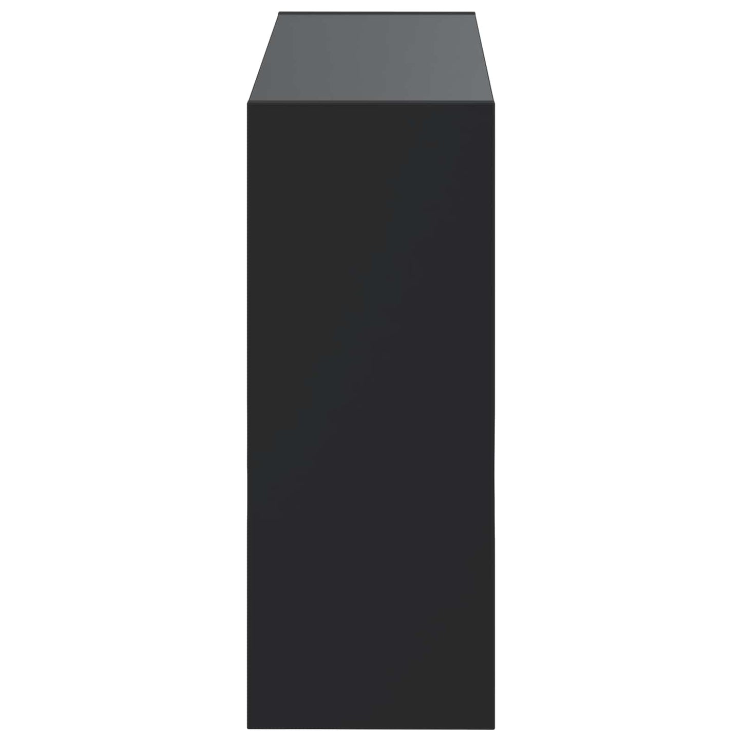 Wall-Mounted Shoe Cabinet ARNHEM 71 x 17 x 43 cm Black