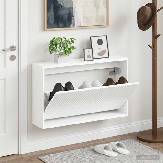 Wall-Mounted Shoe Cabinet ARNHEM 71 x 17 x 43 cm