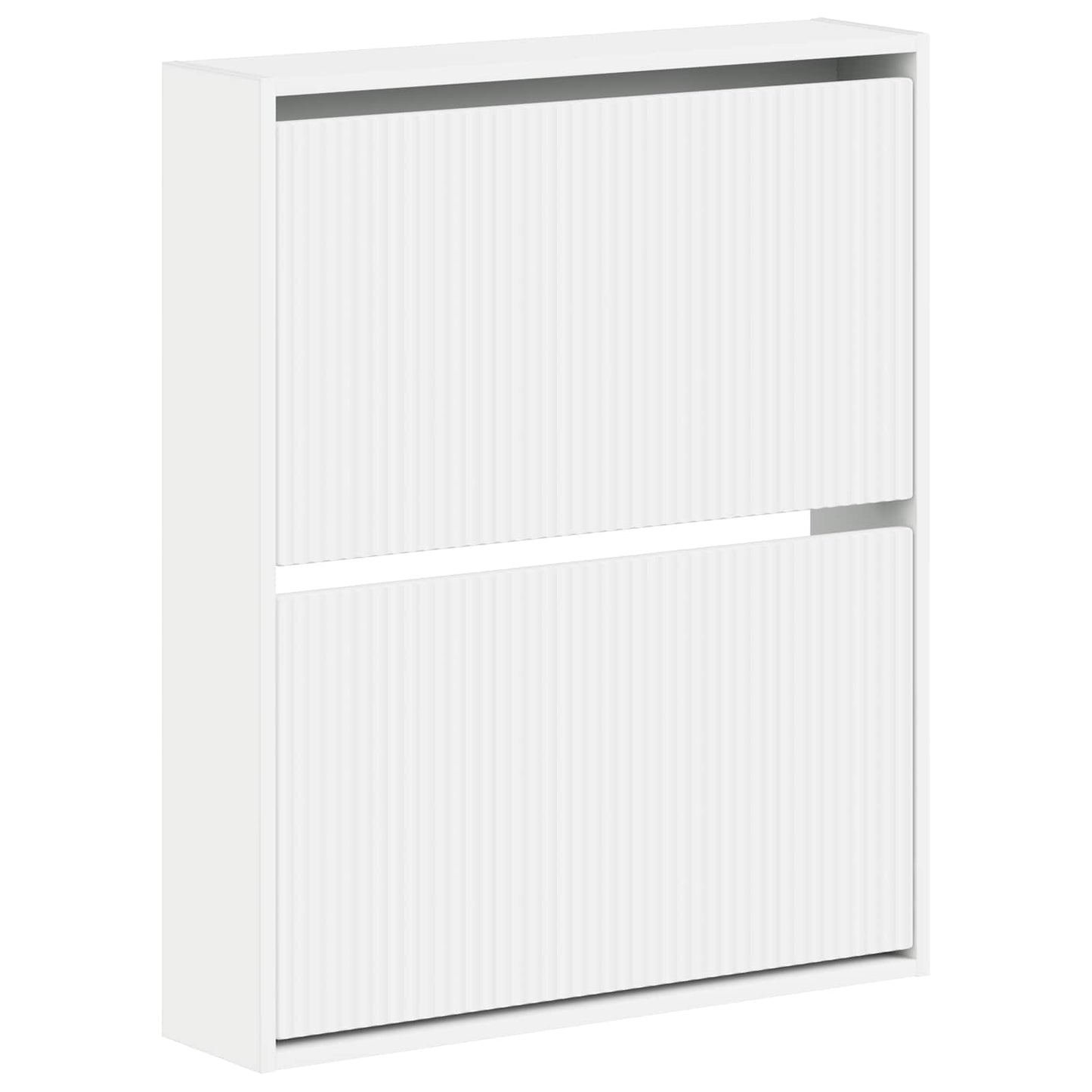 Wall-Mounted Shoe Cabinet ARNHEM 71 x 17 x 86 cm White