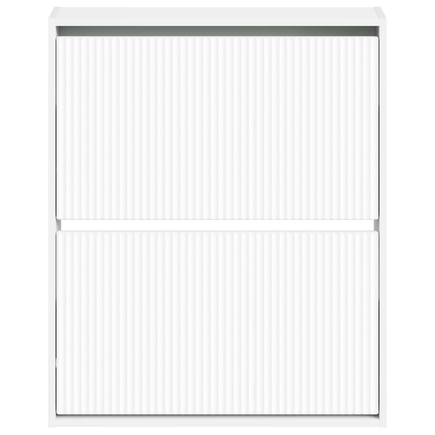 Wall-Mounted Shoe Cabinet ARNHEM 71 x 17 x 86 cm White