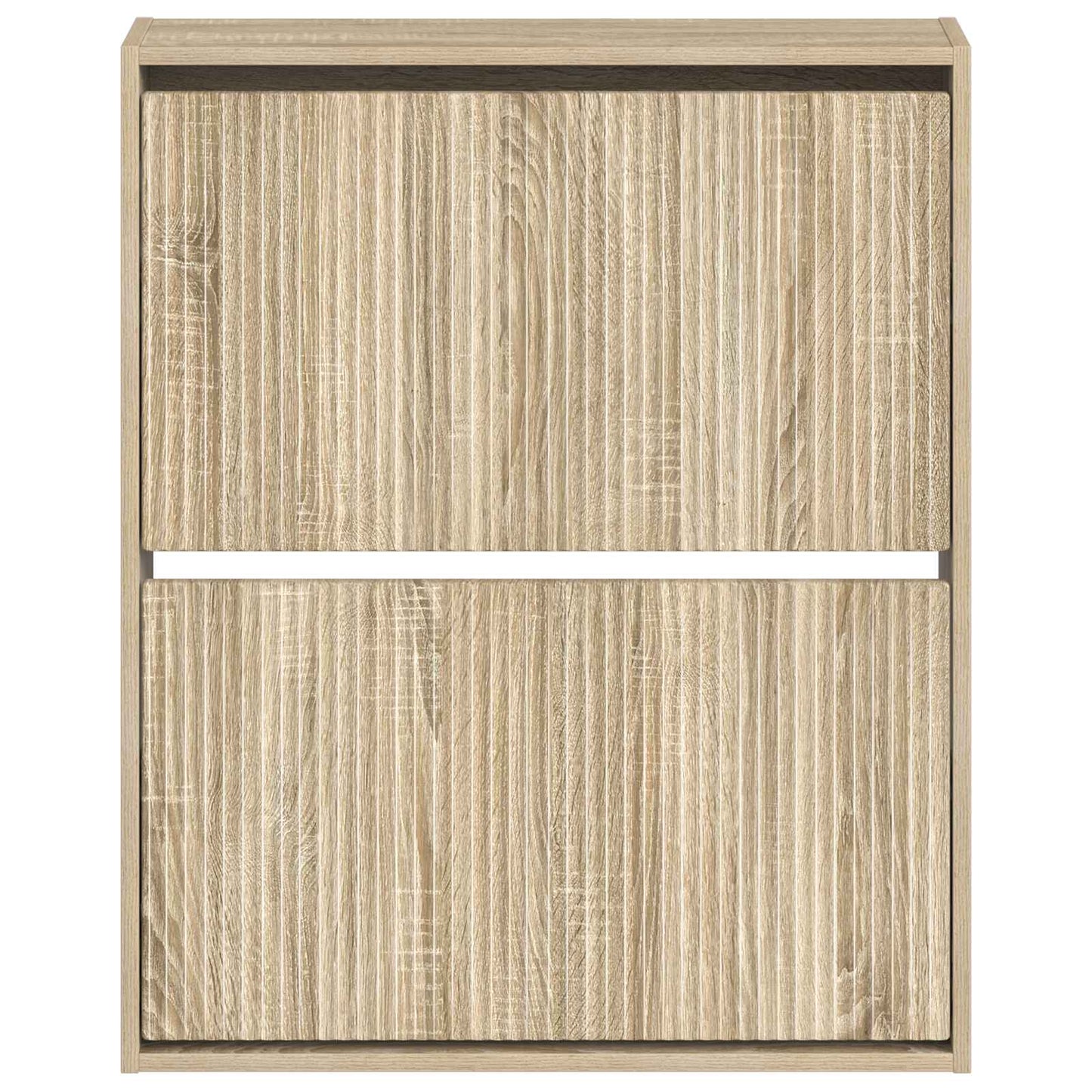 Wall-Mounted Shoe Cabinet ARNHEM 71 x 17 x 86 cm Sonoma Oak