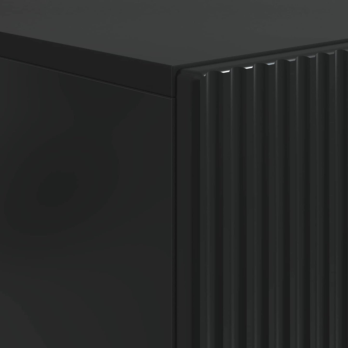 Shoe Cabinet ARNHEM 59.5 x 39.5 x 90 cm Engineered Wood Black