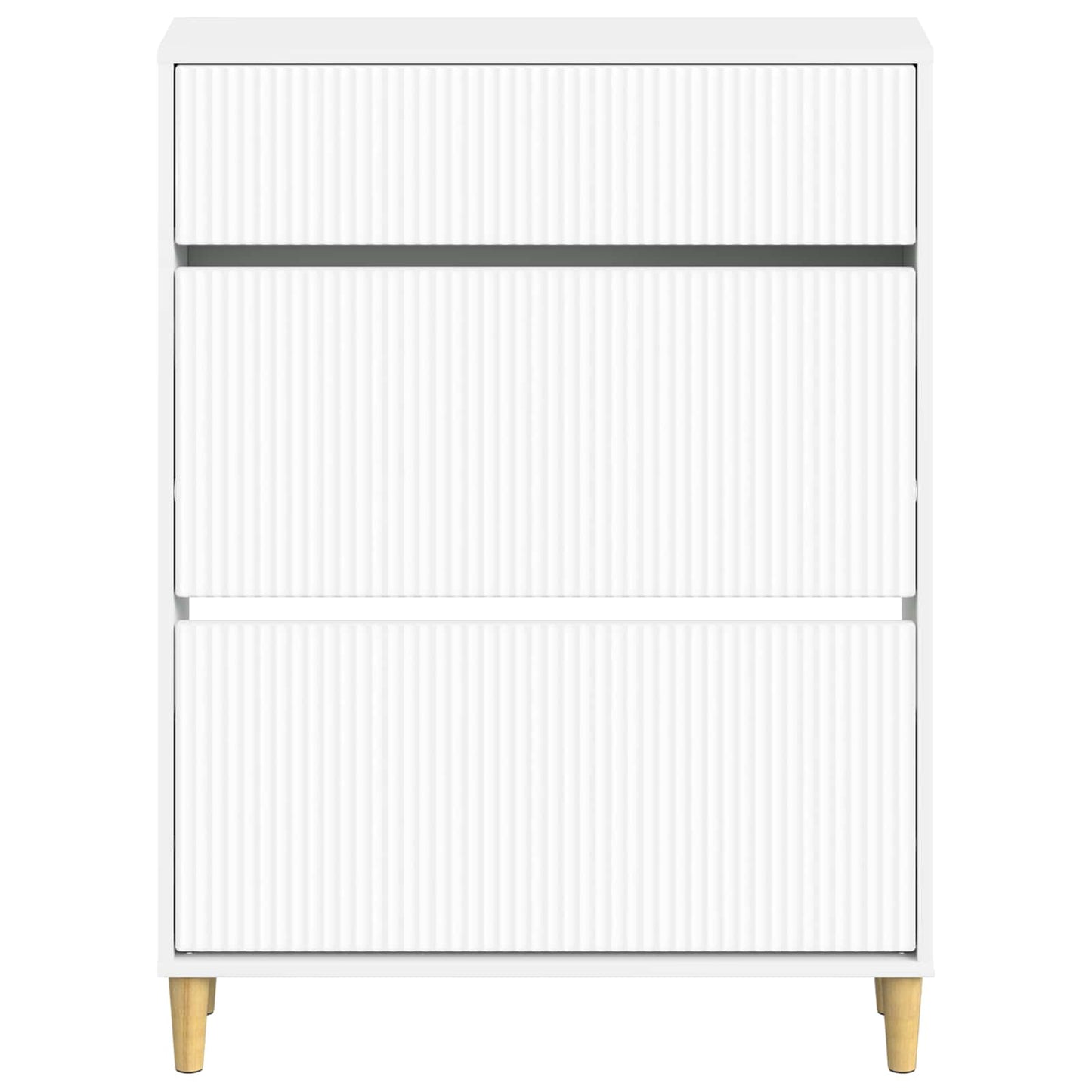 Shoe Cabinet ARNHEM 78 x 24 x 103 cm Engineered Wood White