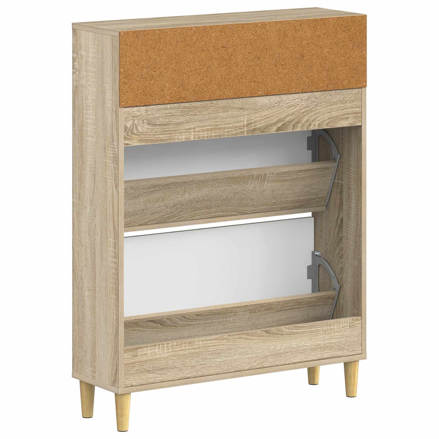 Shoe Cabinet ARNHEM 78 x 24 x 103 cm Engineered Wood Sonoma Oak