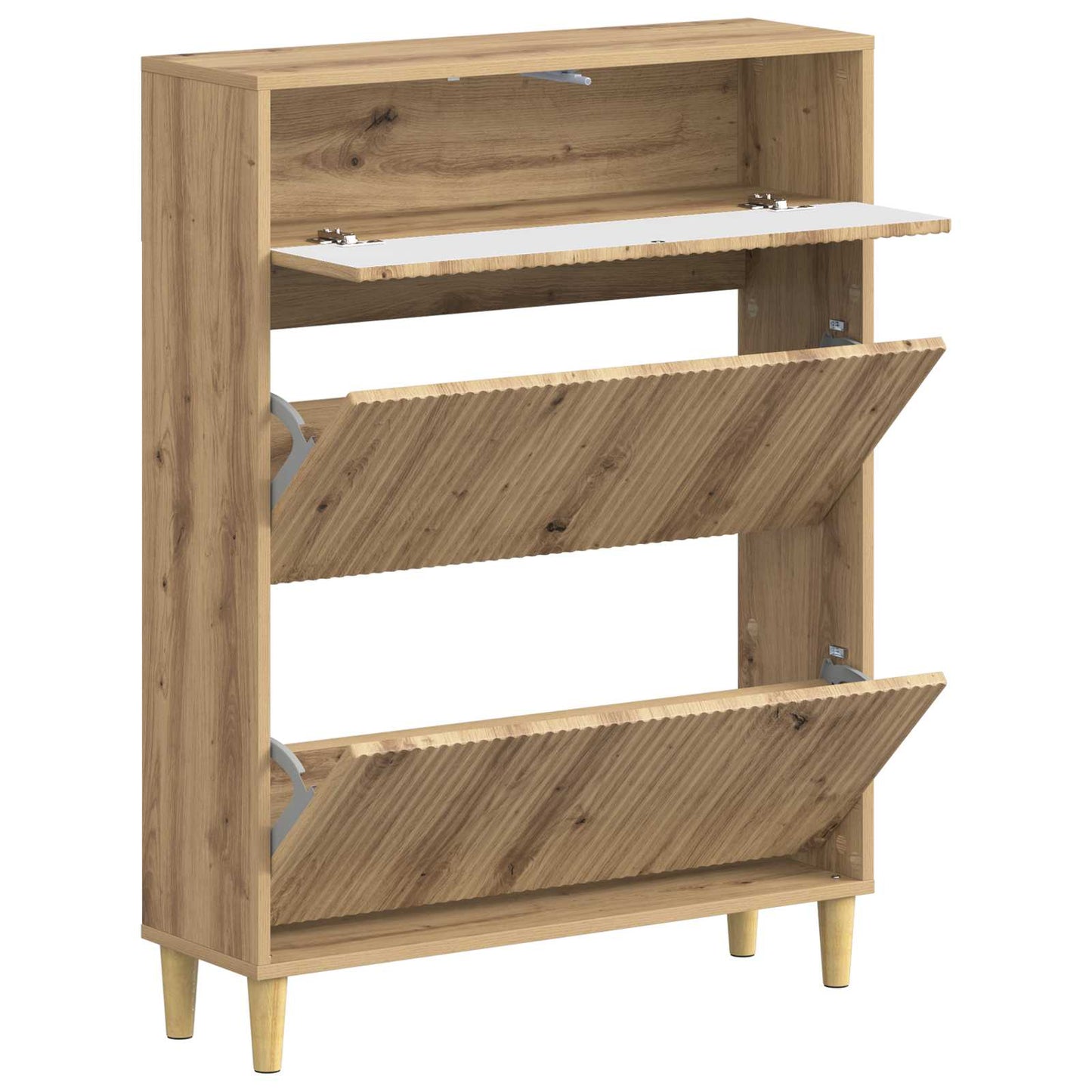 Shoe Cabinet ARNHEM 78 x 24 x 103 cm Engineered Wood