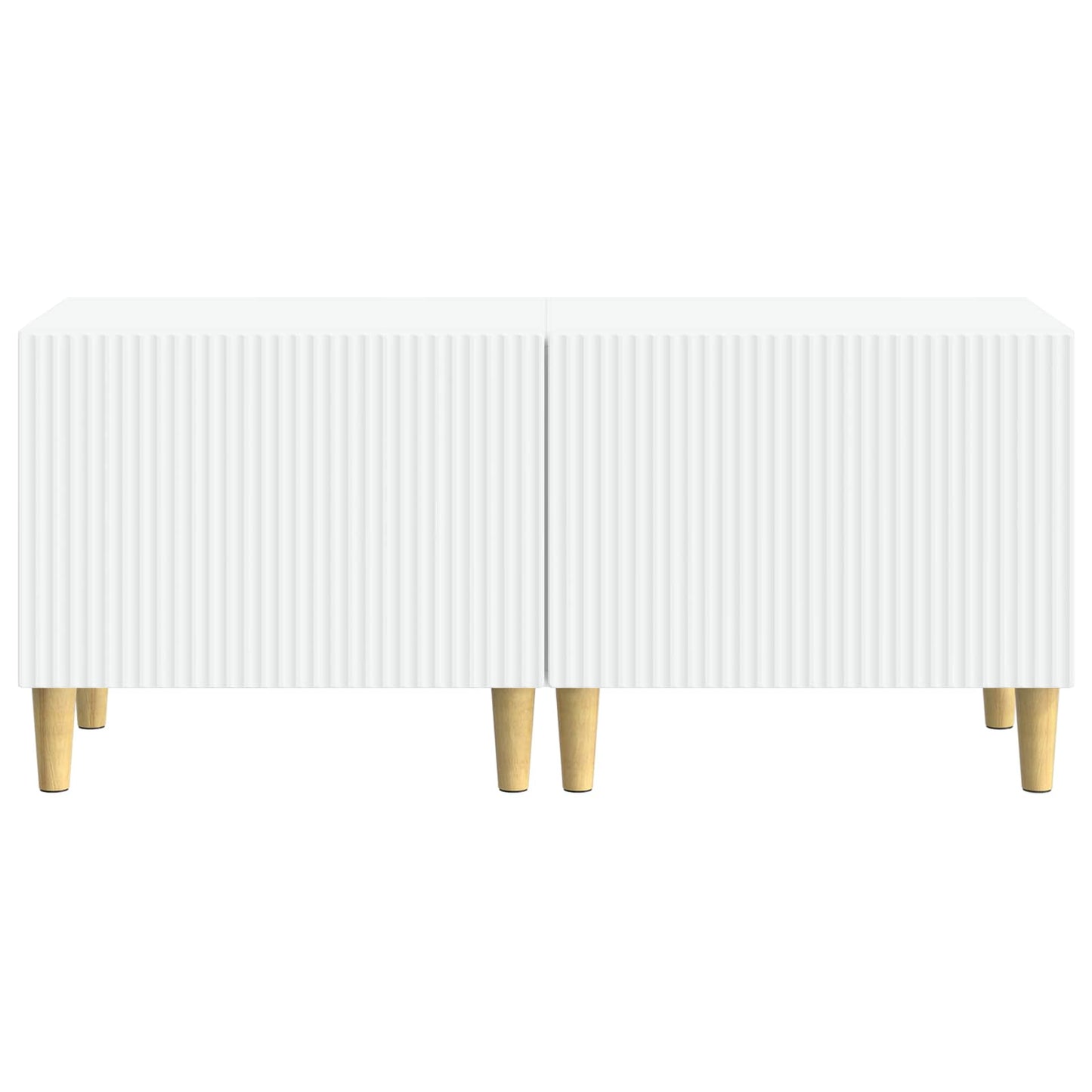 TV Cabinet White Engineered Wood