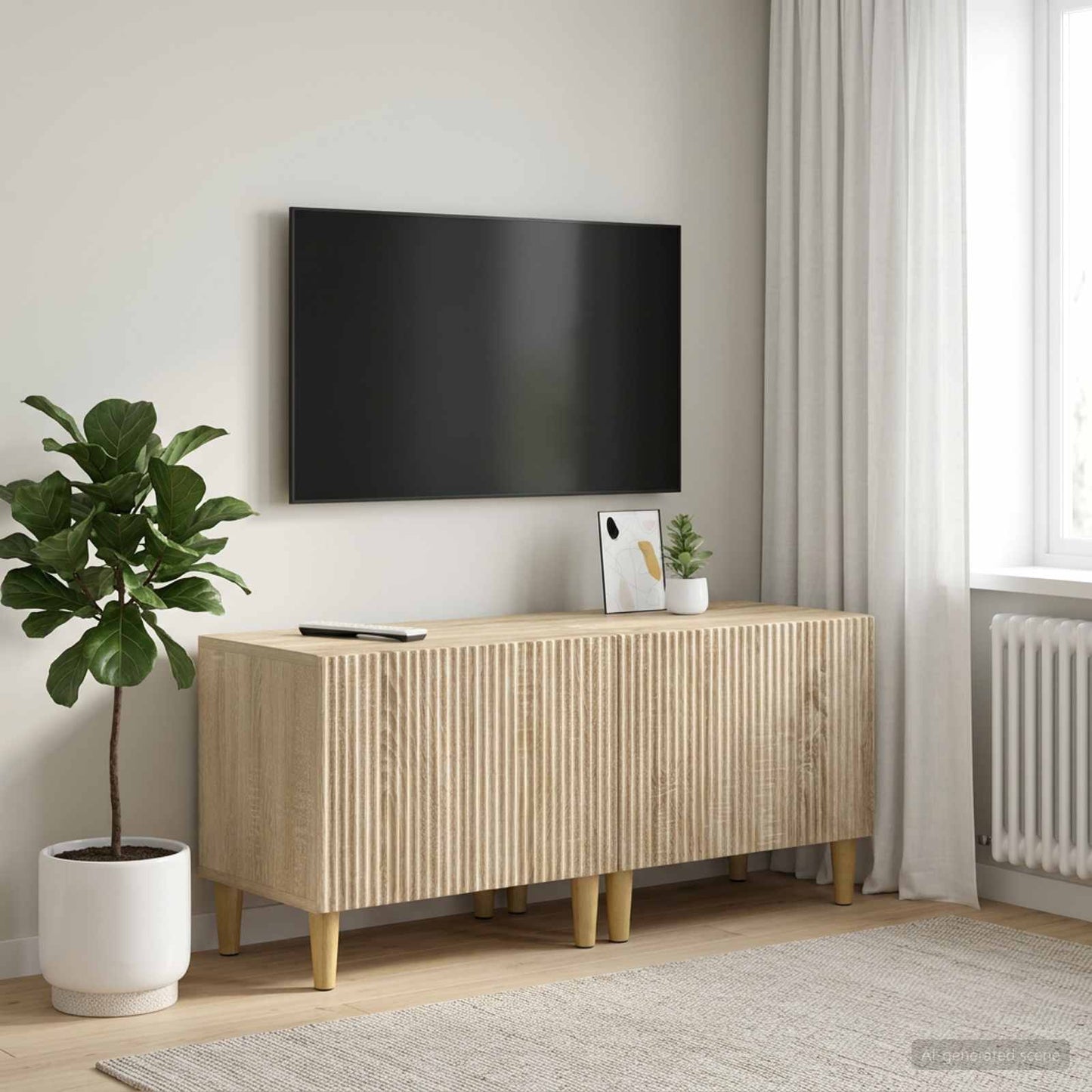 TV Cabinet Sonoma Oak Engineered Wood