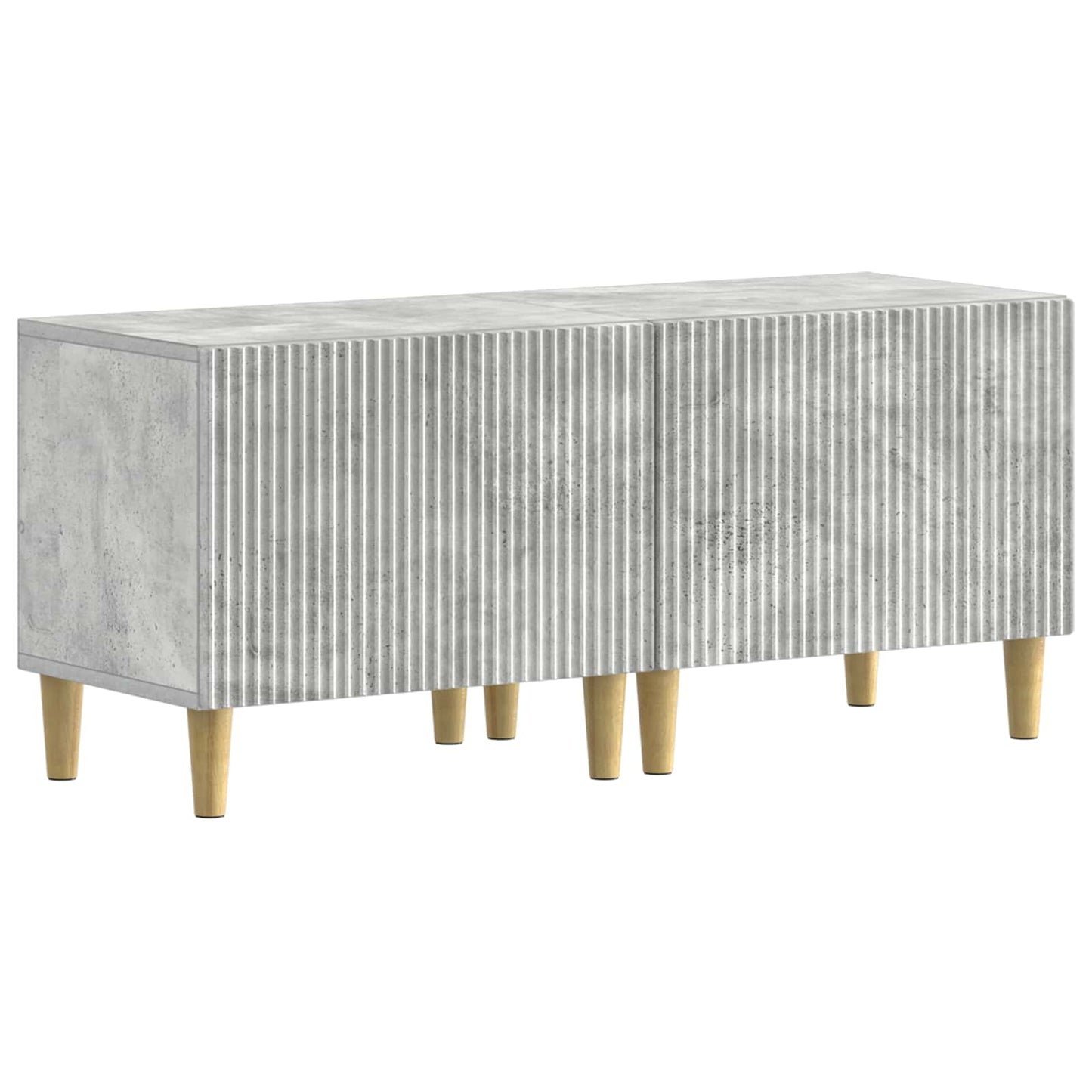 TV Cabinet Concrete Grey Engineered Wood
