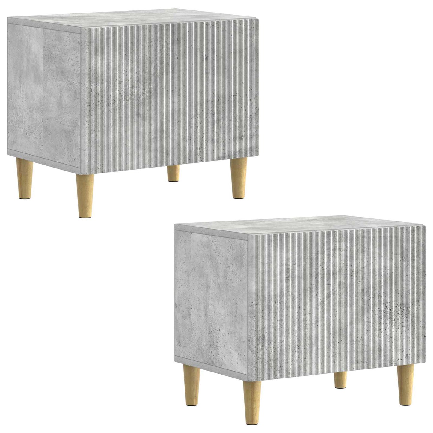 TV Cabinet Concrete Grey Engineered Wood